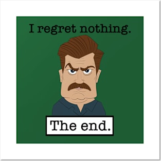 Ron Swanson Posters and Art